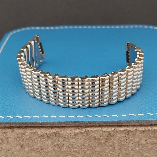 5/8" 12k Gold-Filled JB Champion American Short Patriot 1950s Vintage Watch Band