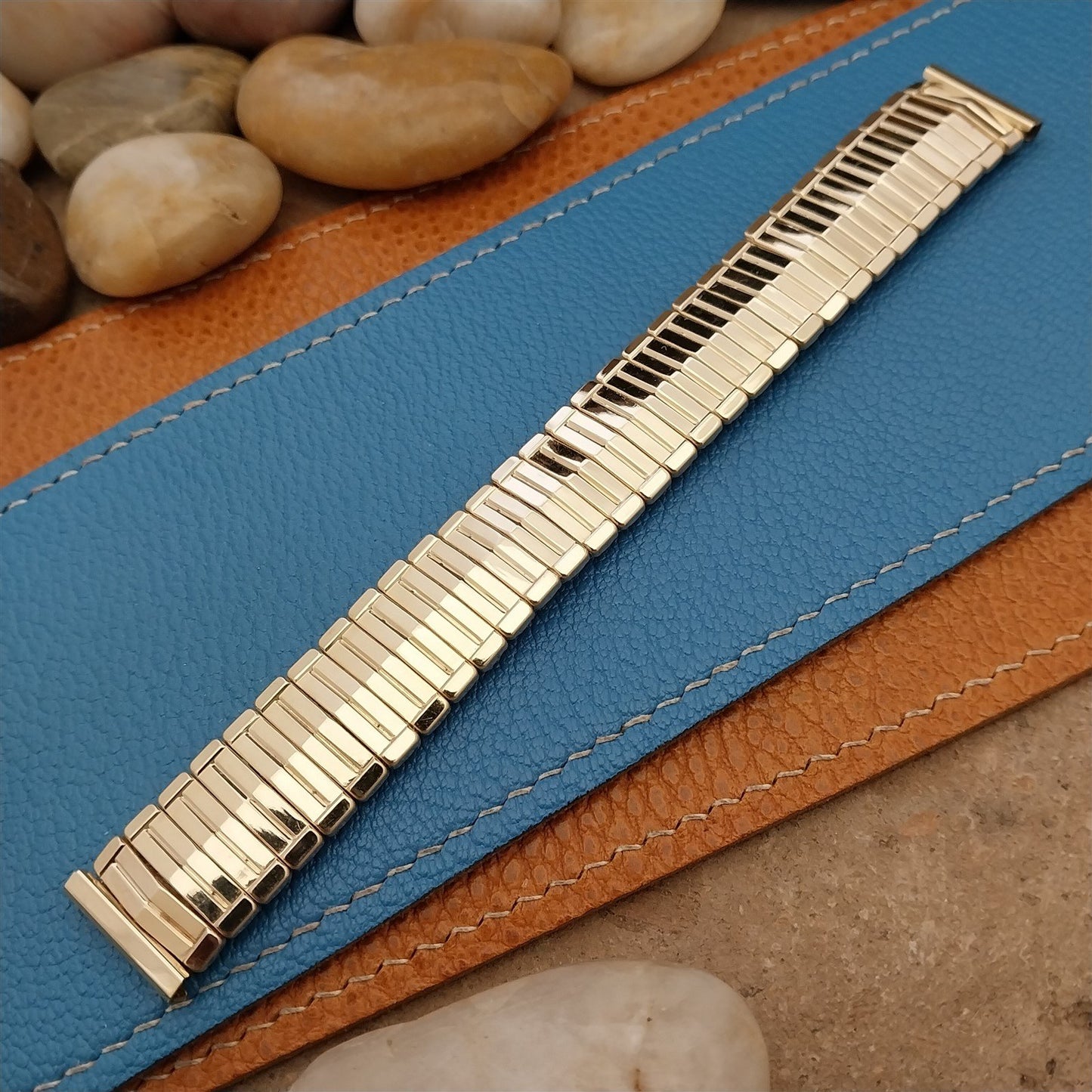 17.2mm JB Champion 10K Gold-Filled Unused Mid Century 1960s Vintage Watch Band
