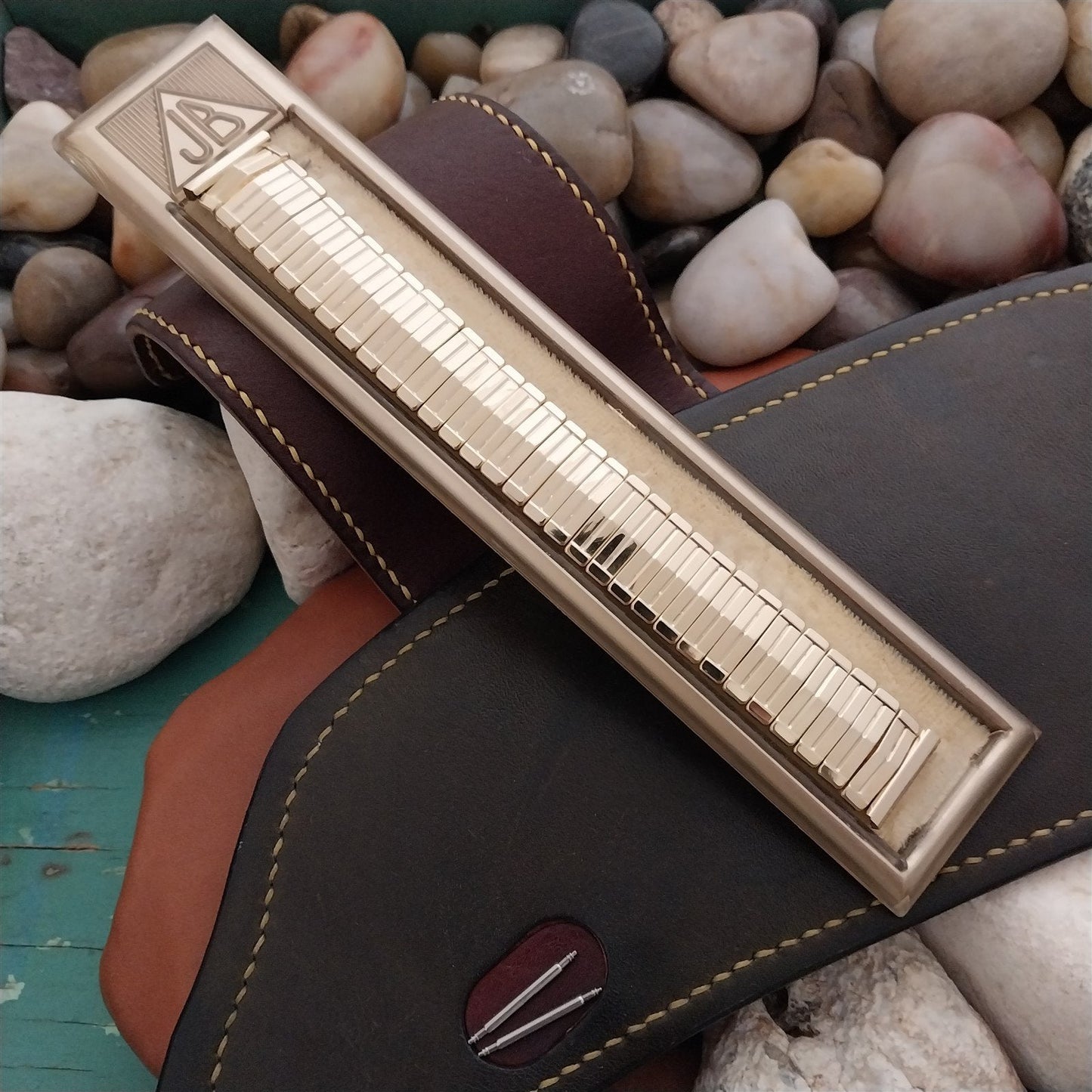 17.2mm JB Champion 10K Gold-Filled Unused Mid Century 1960s Vintage Watch Band