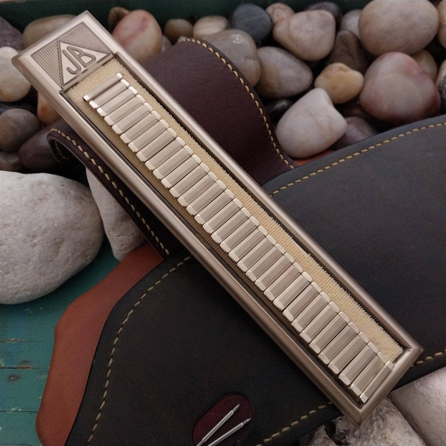 17.2mm JB Champion 10K Gold-Filled Mid Century Unused 1960s Vintage Watch Band