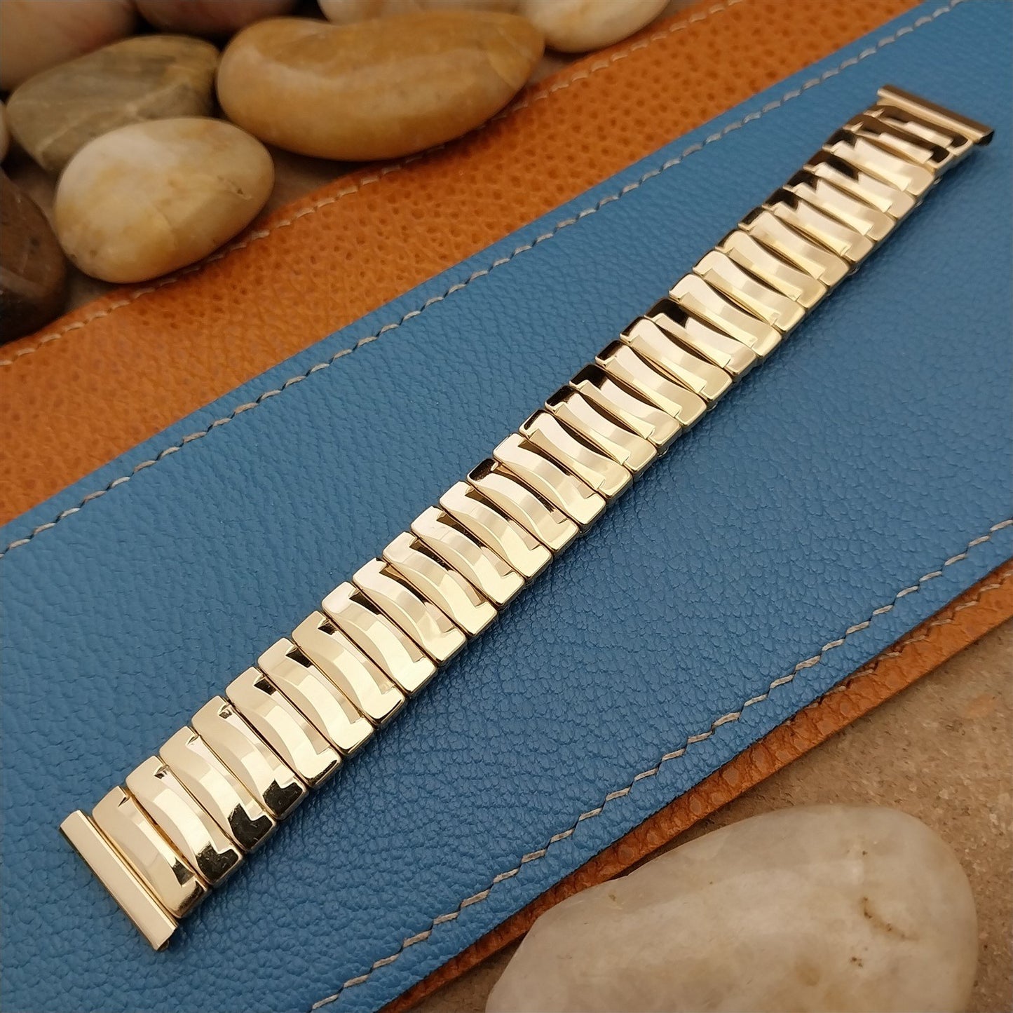17.2mm JB Champion 10K Gold-Filled Mid Century Unused 1960s Vintage Watch Band