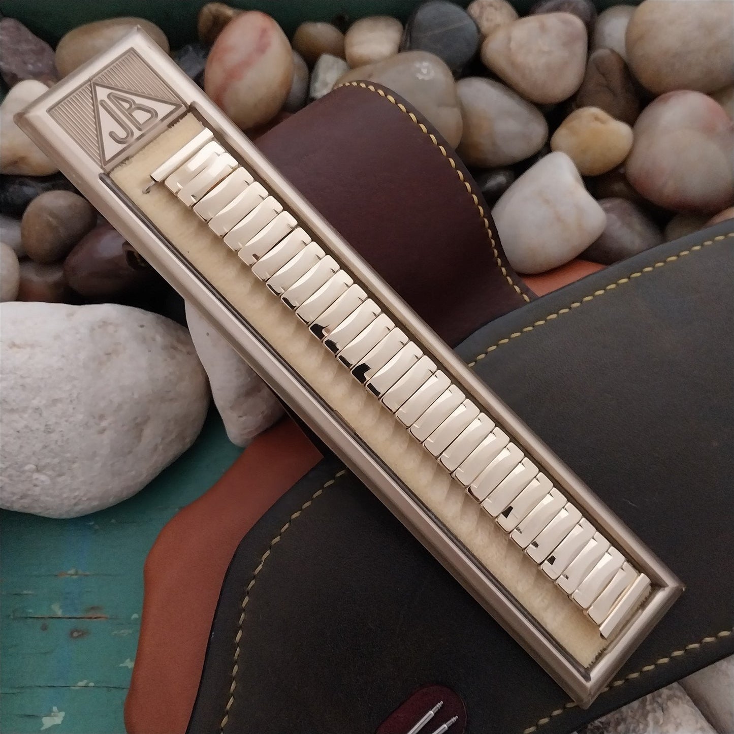 17.2mm JB Champion 10K Gold-Filled Mid Century Unused 1960s Vintage Watch Band