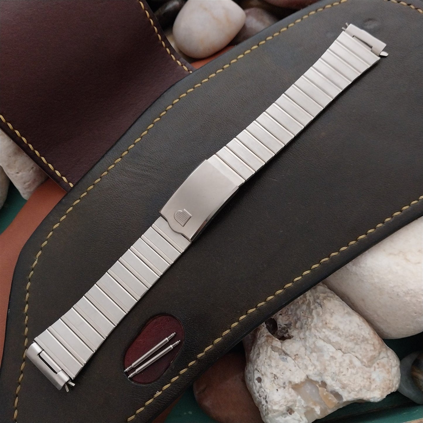 18mm Pulsar Stainless Steel 433MA Old Stock Unused Vintage Watch Band