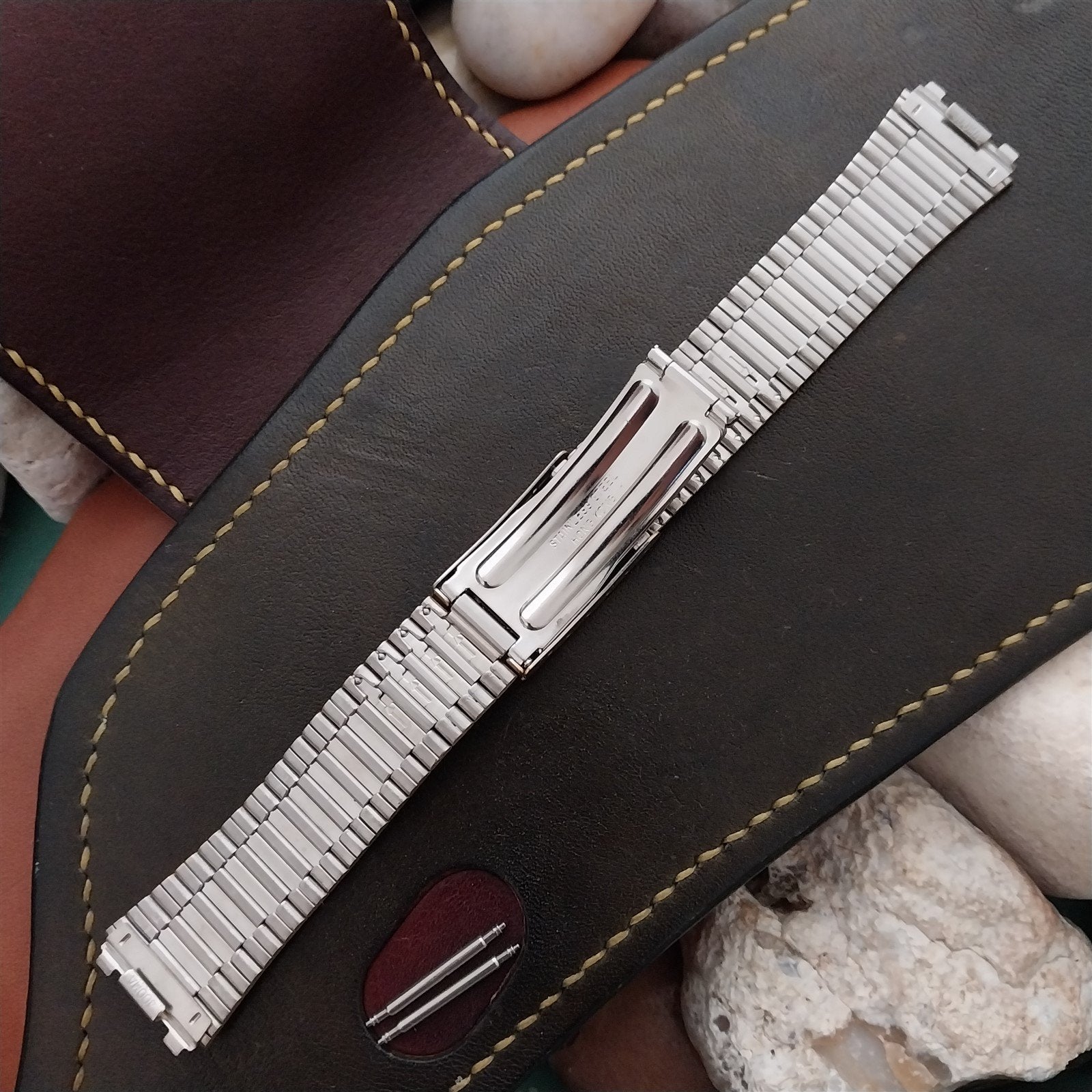 18mm Pulsar Gold-Tone 400MA Old Stock Unused Vintage Watch Band