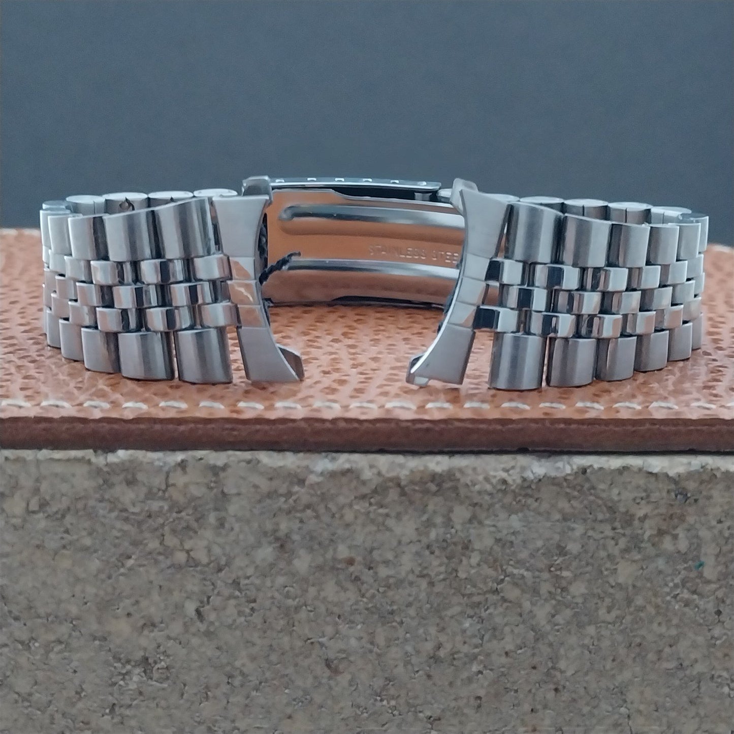 20mm Pulsar Stainless Steel Jubilee Link Unused Vintage Watch Band