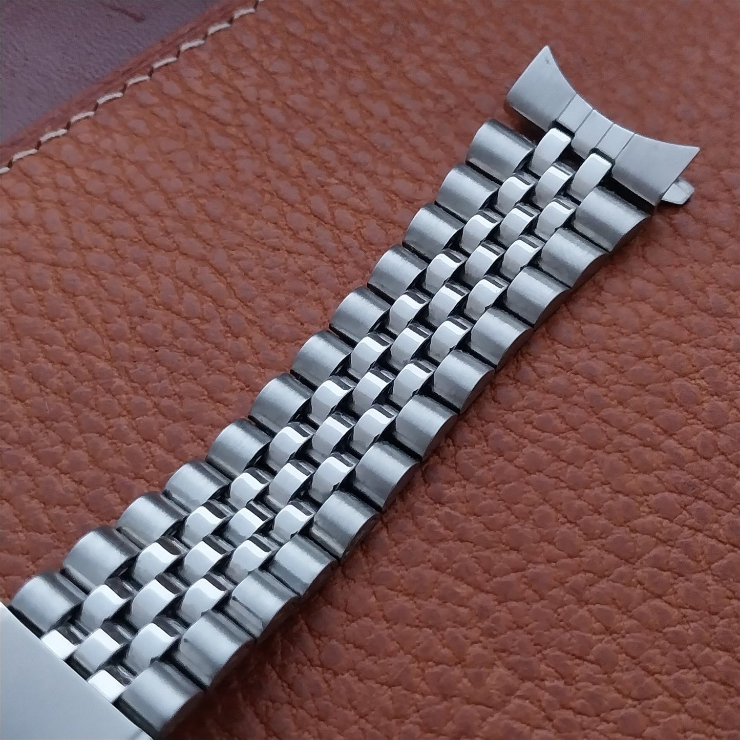 20mm Pulsar Stainless Steel Jubilee Link Unused Vintage Watch Band