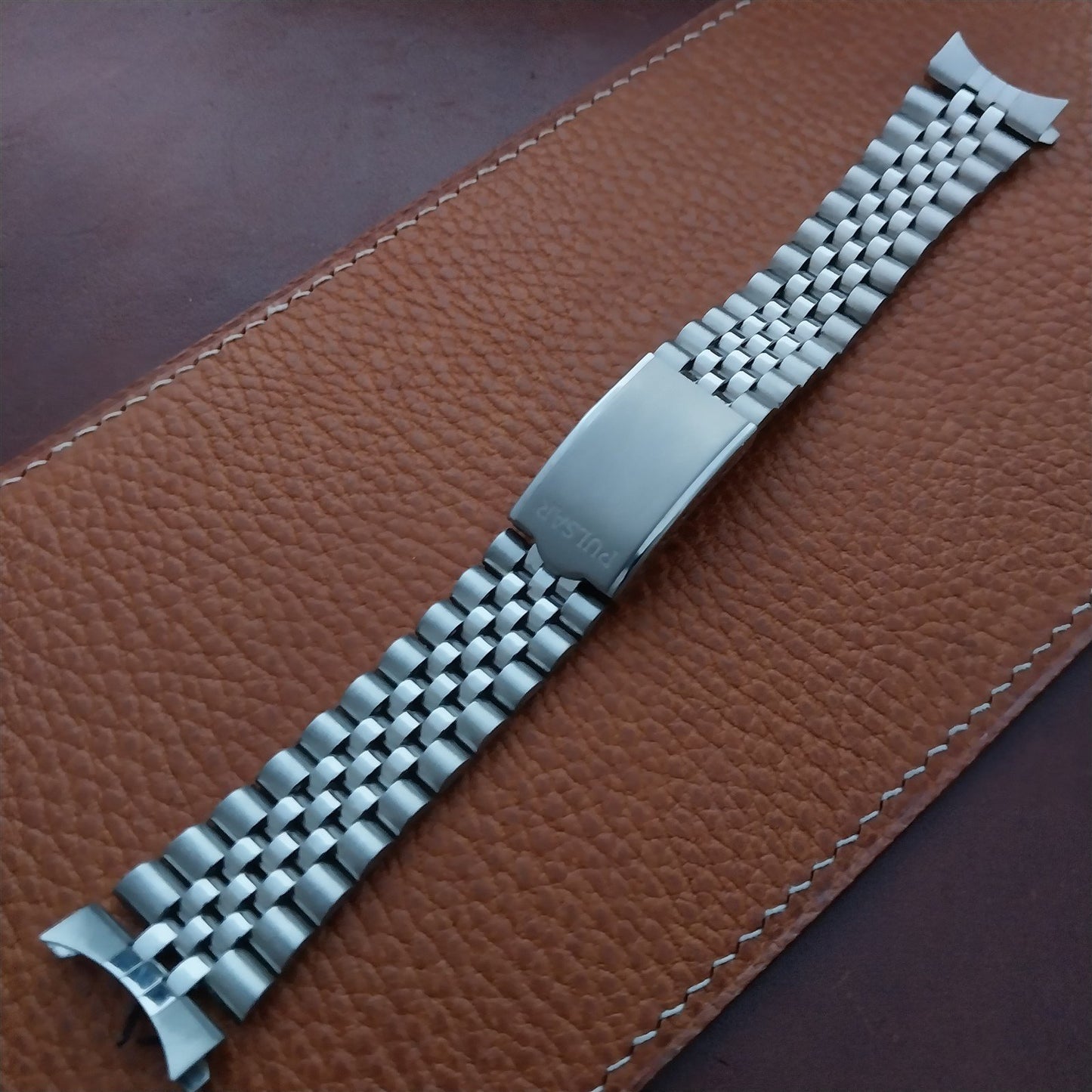 20mm Pulsar Stainless Steel Jubilee Link Unused Vintage Watch Band