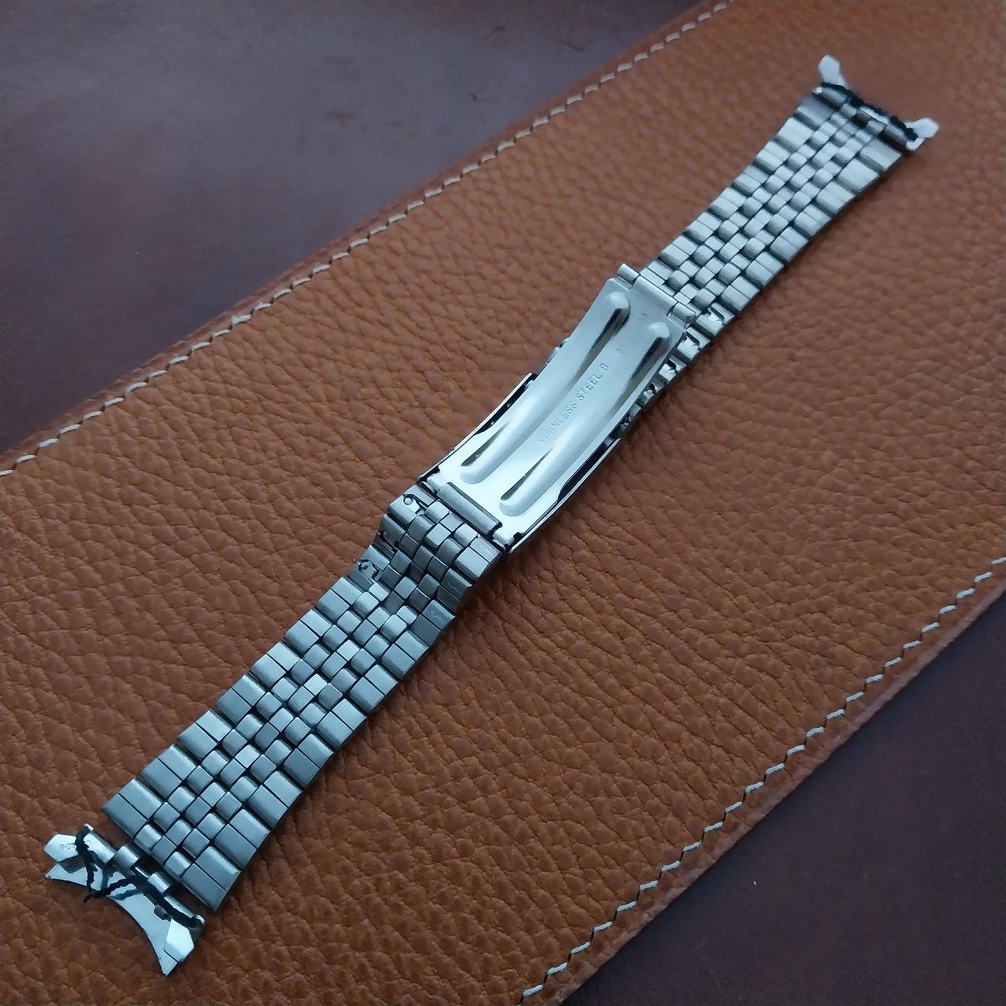 20mm Pulsar Stainless Steel Jubilee Link Unused Vintage Watch Band
