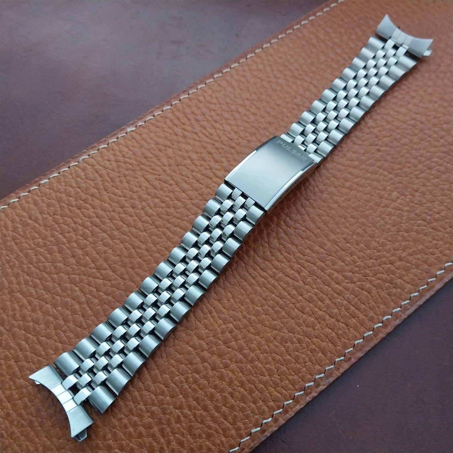 20mm Pulsar Stainless Steel Jubilee Link Unused Vintage Watch Band