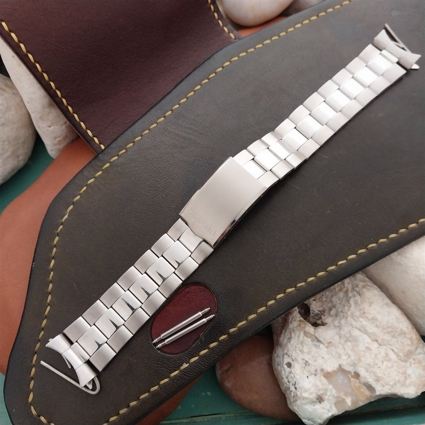 18mm Pulsar Stainless Steel 023BA E Unused Vintage Watch Band