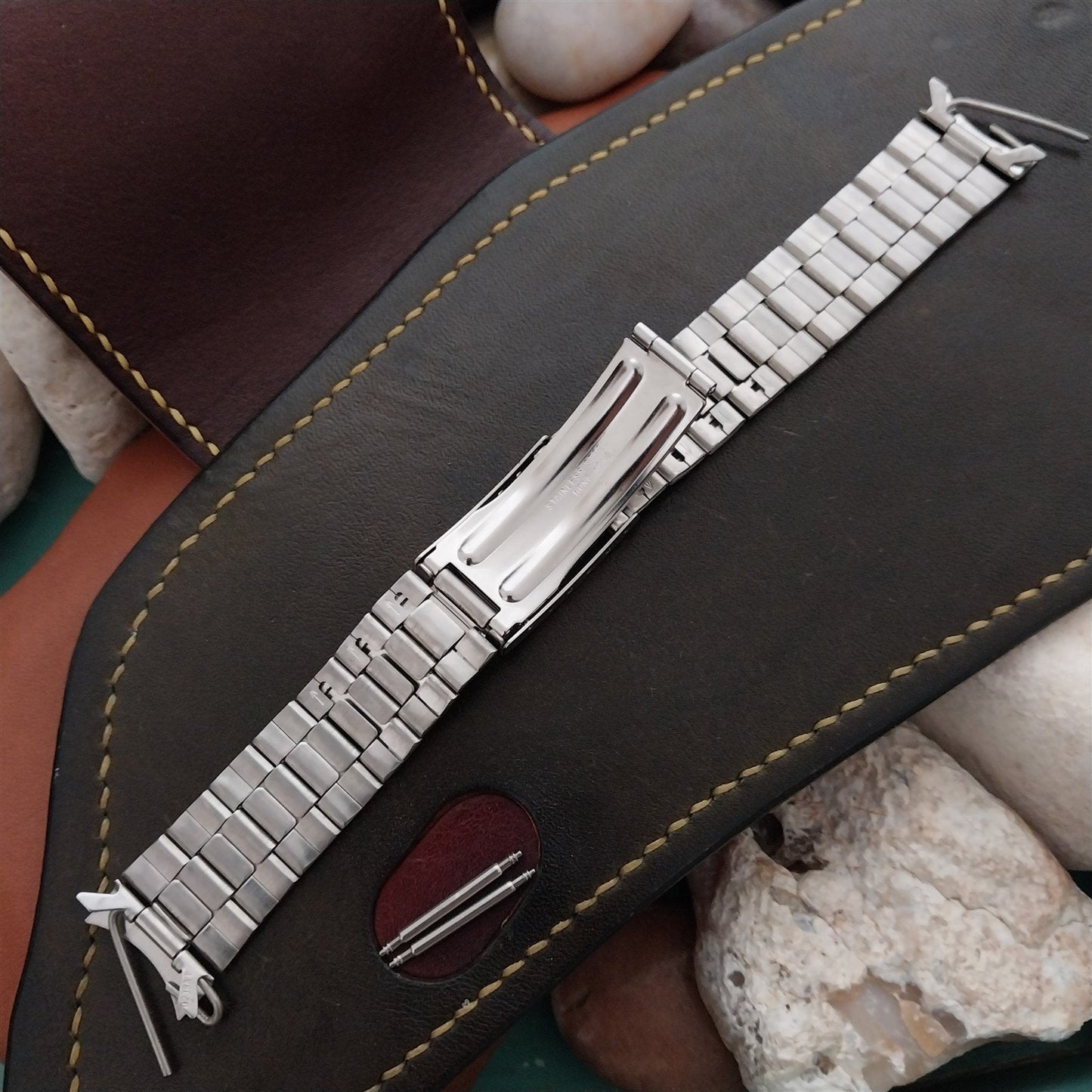 18mm Pulsar Stainless Steel 023BA E Unused Vintage Watch Band