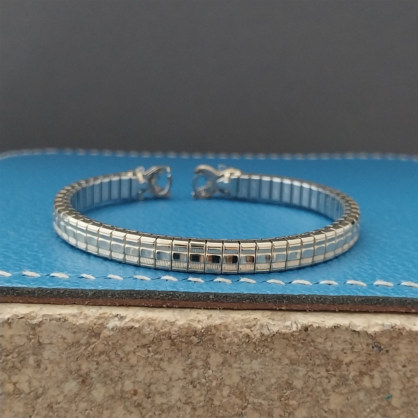 Ladies Gold-Fill & Diamond Speidel Unused Vintage Cocktail Watch Band