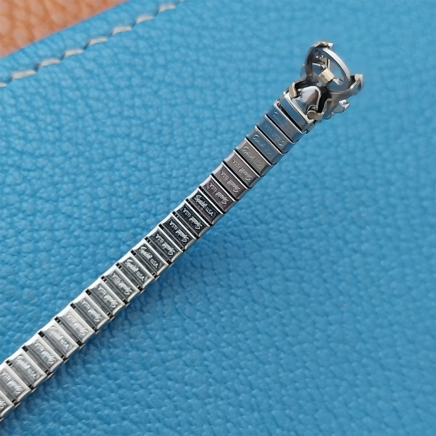 Ladies Gold-Fill & Diamond Speidel Unused Vintage Cocktail Watch Band