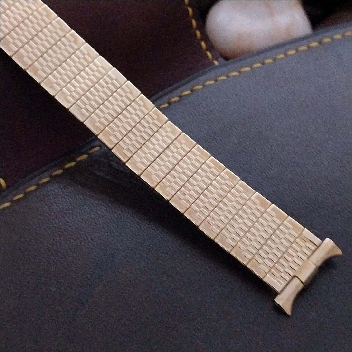 19mm 18mm 17mm JB Champion Slim Gold-Filled Unused nos 1960s Vintage Watch Band