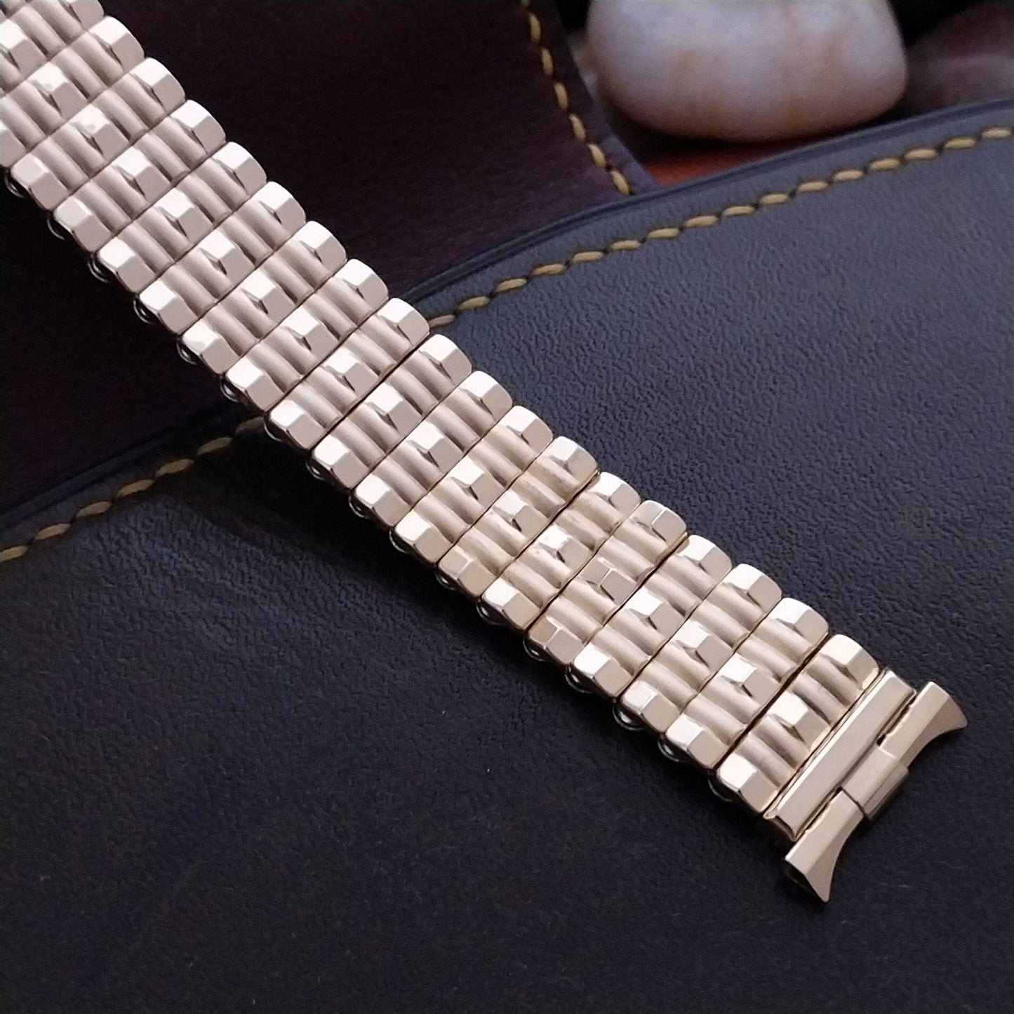 18mm 19mm 10k Gold-Filled JB Champion USA Unused 1960s Vintage Watch Band