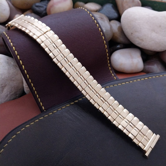 18mm 19mm 10k Gold-Filled JB Champion USA Unused 1960s Vintage Watch Band