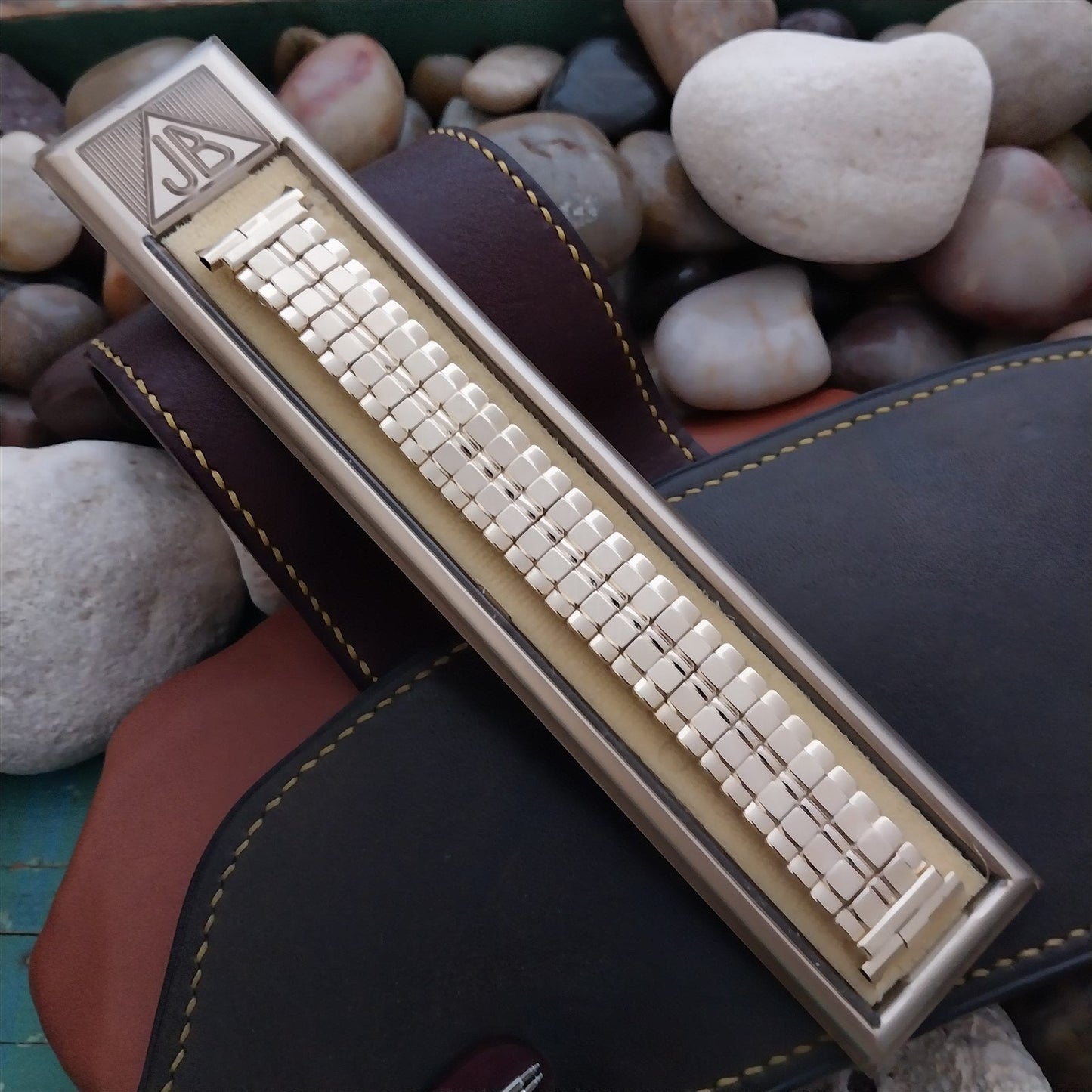 18mm 19mm 10k Gold-Filled JB Champion USA nos Unused 1960s Vintage Watch Band