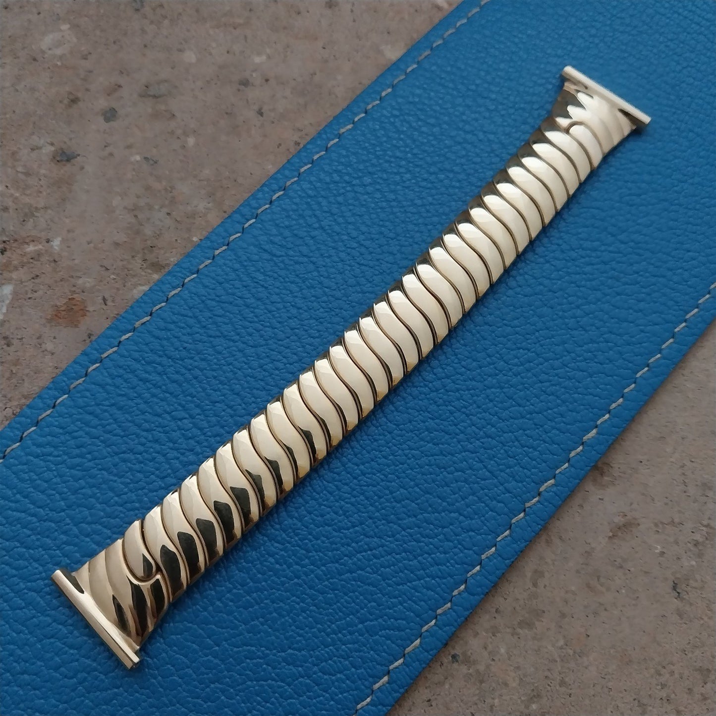 Short 12k Gold-Filled JB Champion Unused MCM 1950s Vintage Watch Band