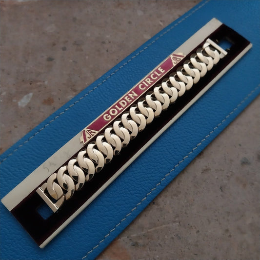 5/8" Gold-Filled JB Champion Golden Circle Unused MCM 1950s Vintage Watch Band