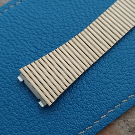 18mm Seiko B370 Gold-Tone LCD Quartz Unused Vintage Watch Band