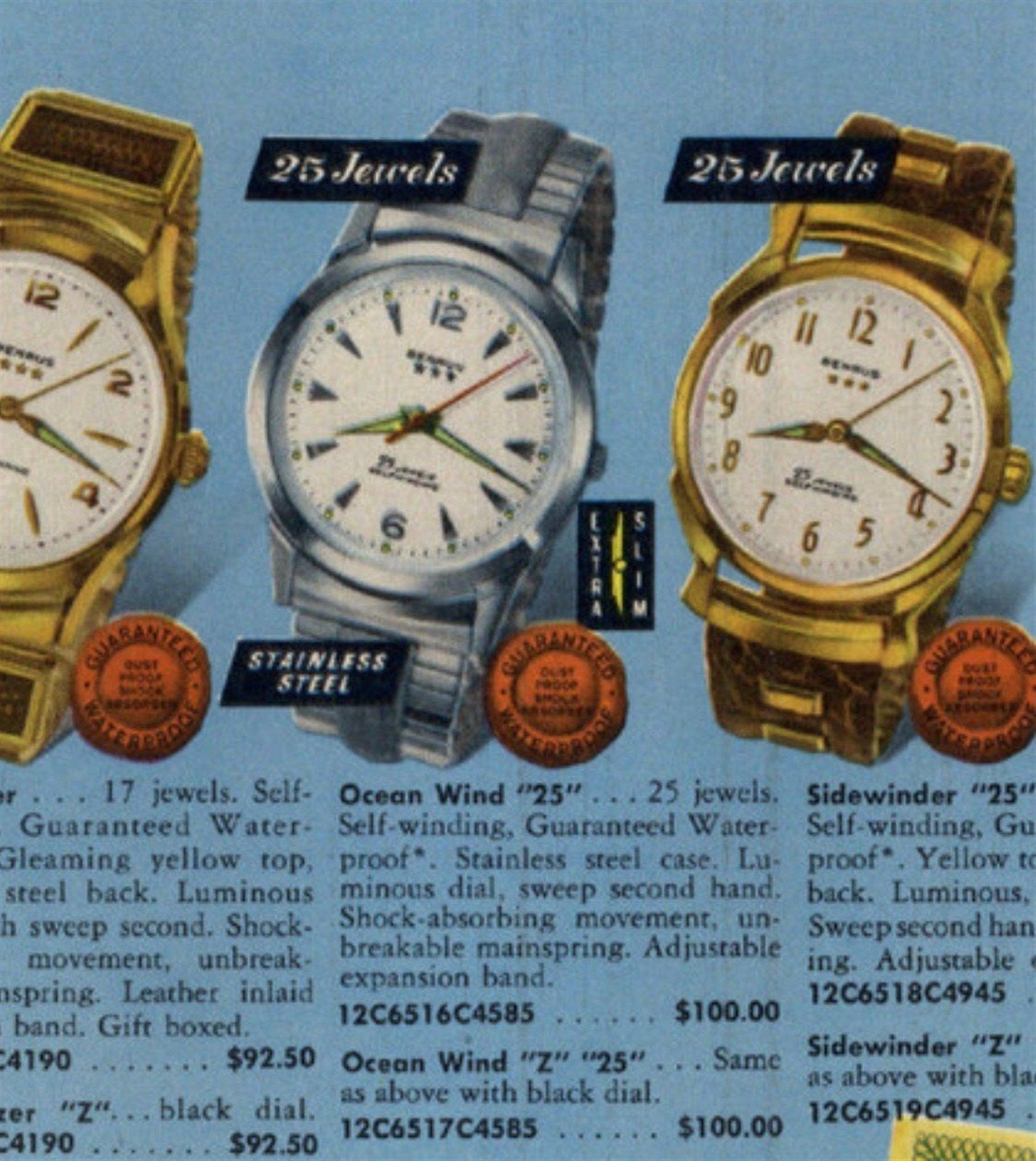 19mm 18mm JB Champion mcm Unused Classic nos 1960s Vintage Watch Band