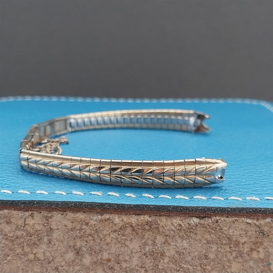 JB Champion Yellow Gold-Filled Unused 1960s Ladies Vintage Watch Band