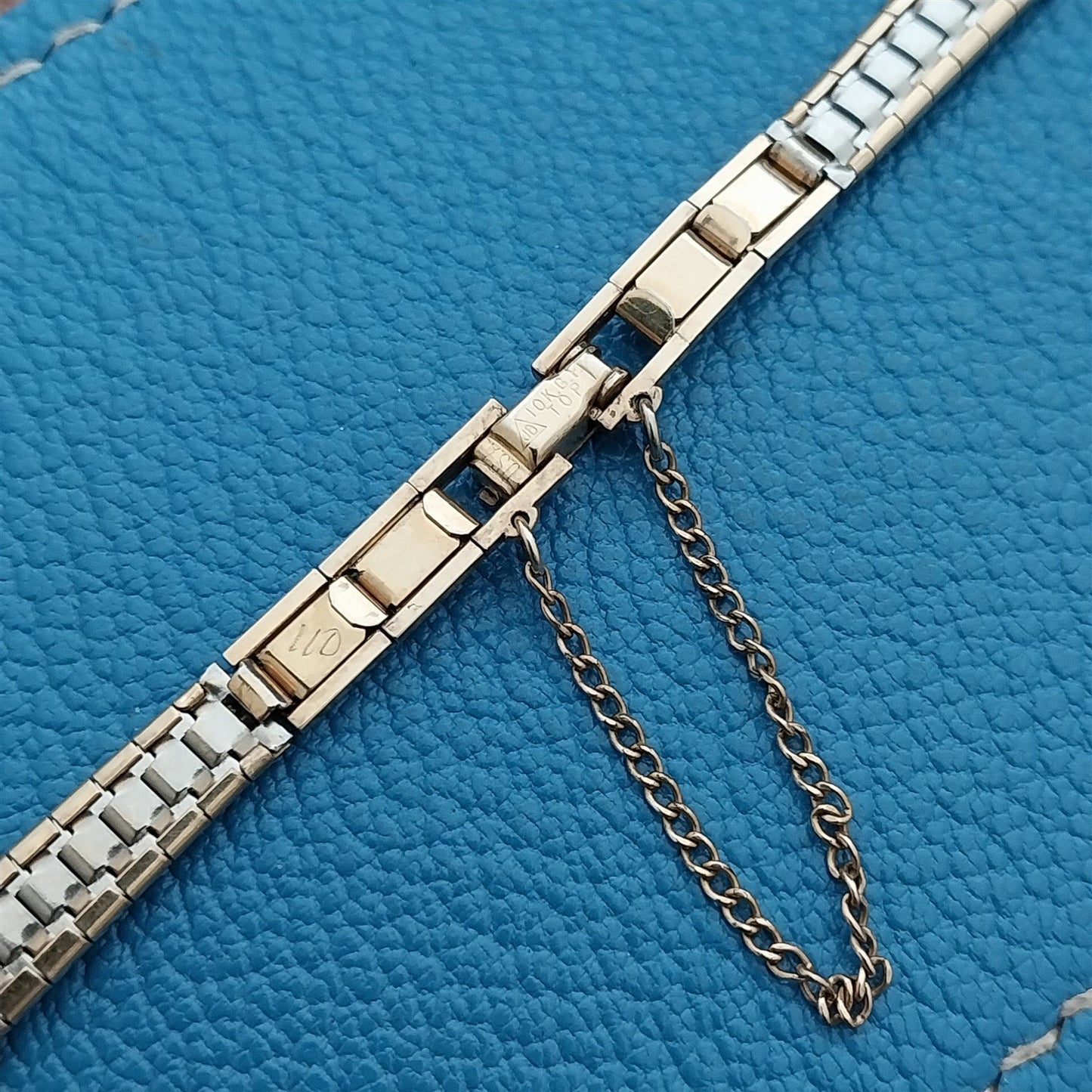 JB Champion Yellow Gold-Filled Unused 1960s Ladies Vintage Watch Band