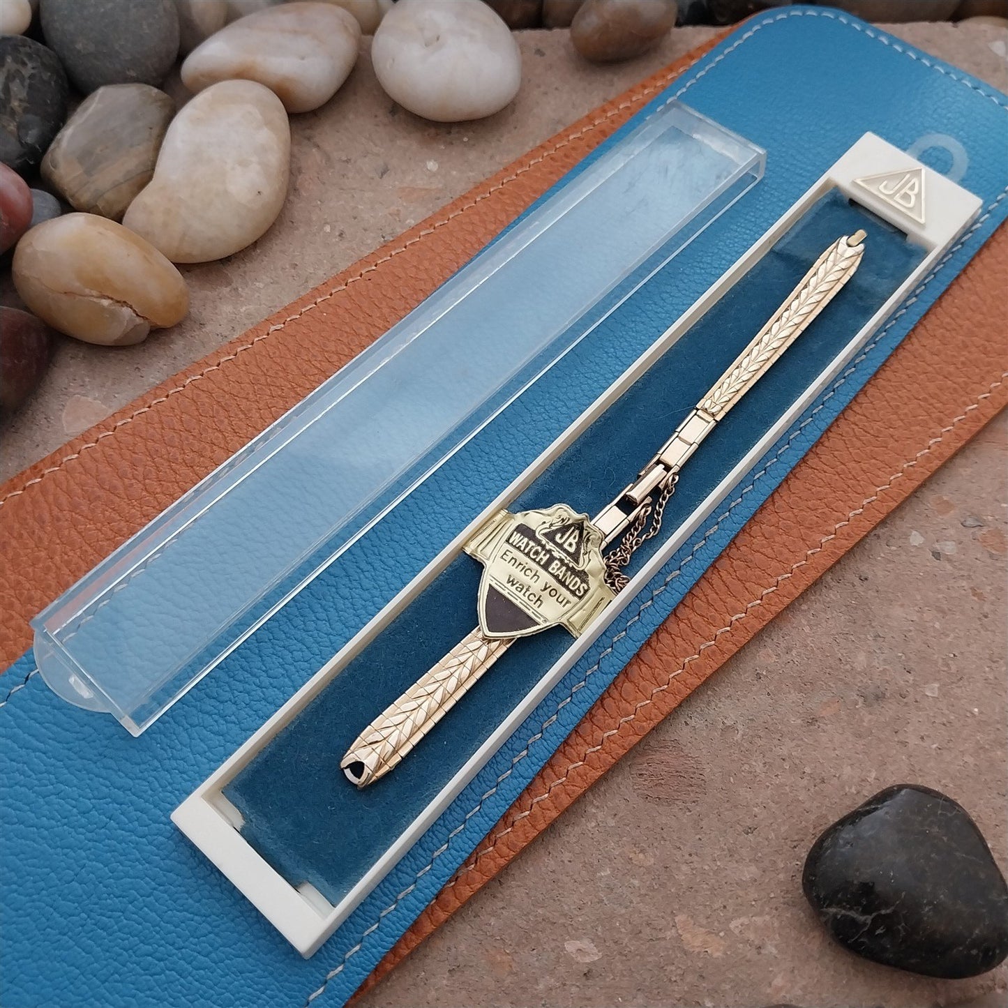 JB Champion Yellow Gold-Filled Unused 1960s Ladies Vintage Watch Band
