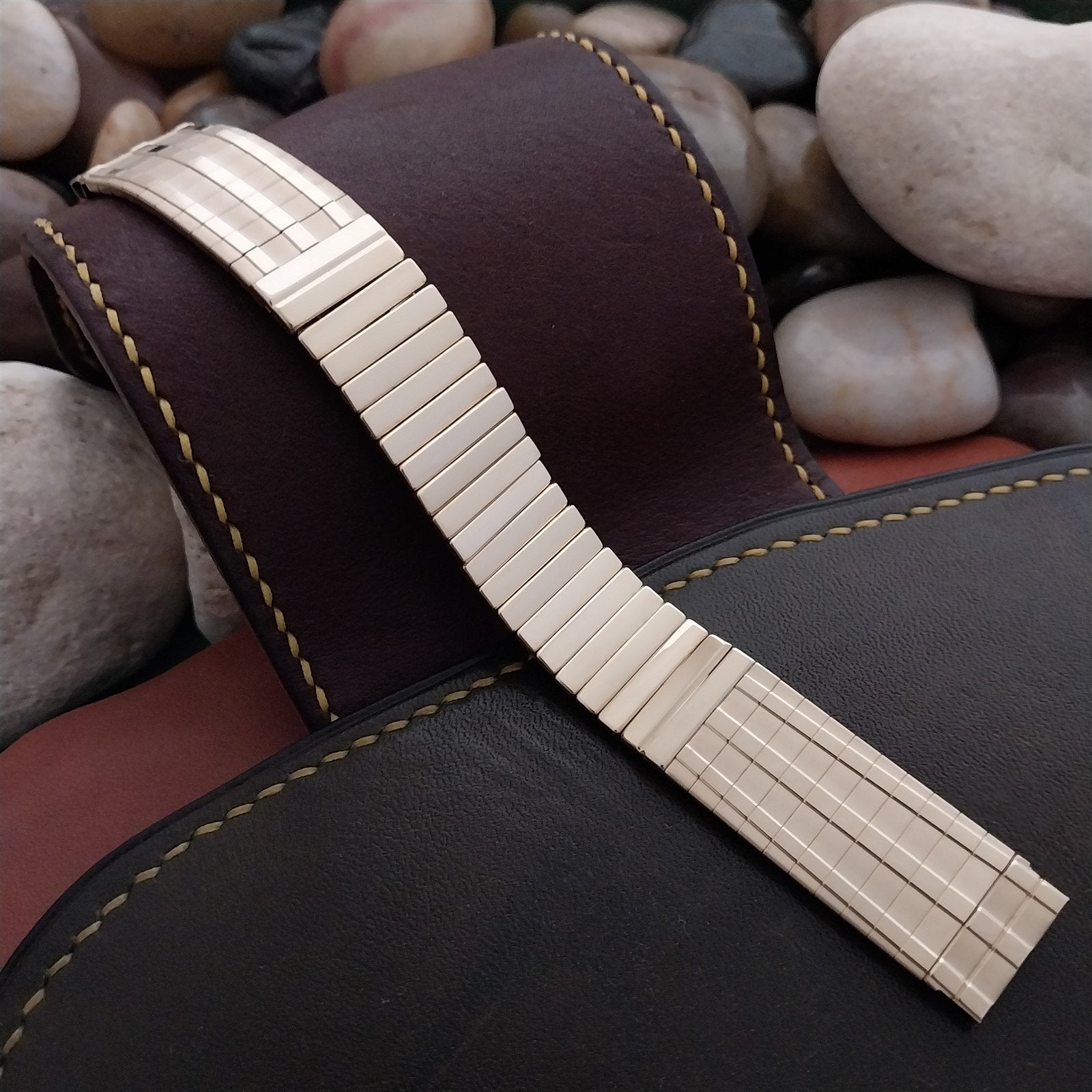 5/8" Gold-Filled JB Champion Unused nos MCM 1950s Vintage Watch Band