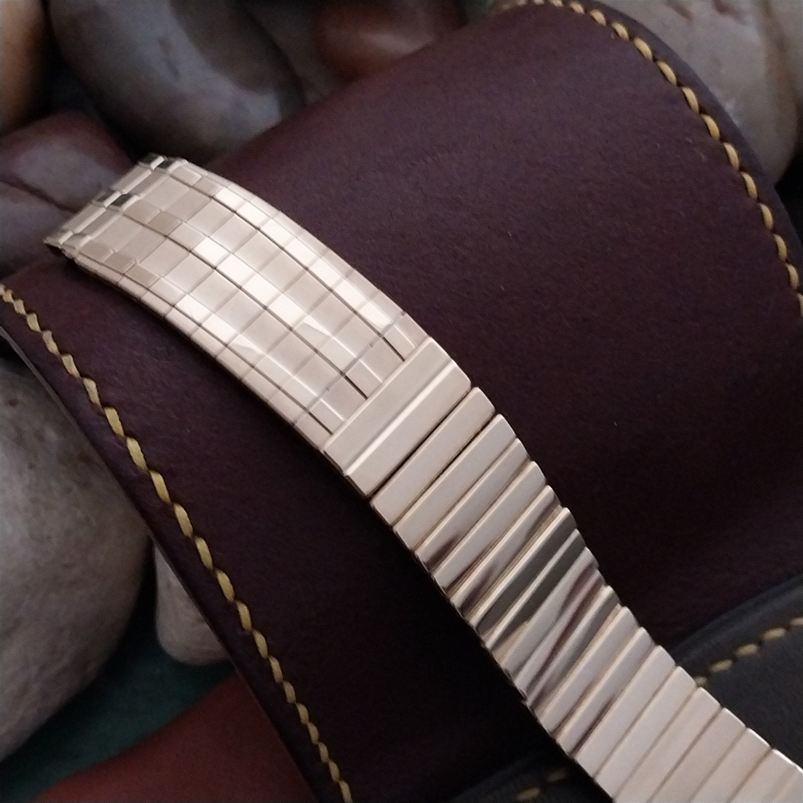 5/8" Gold-Filled JB Champion Unused nos MCM 1950s Vintage Watch Band