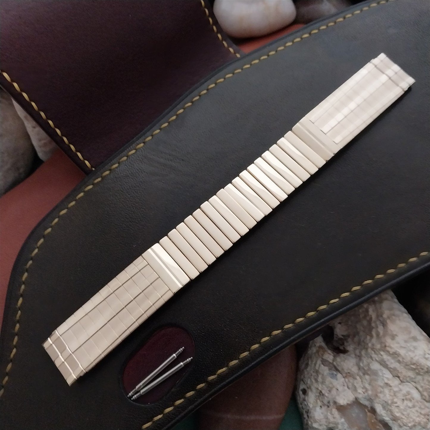 5/8" Gold-Filled JB Champion Unused nos MCM 1950s Vintage Watch Band