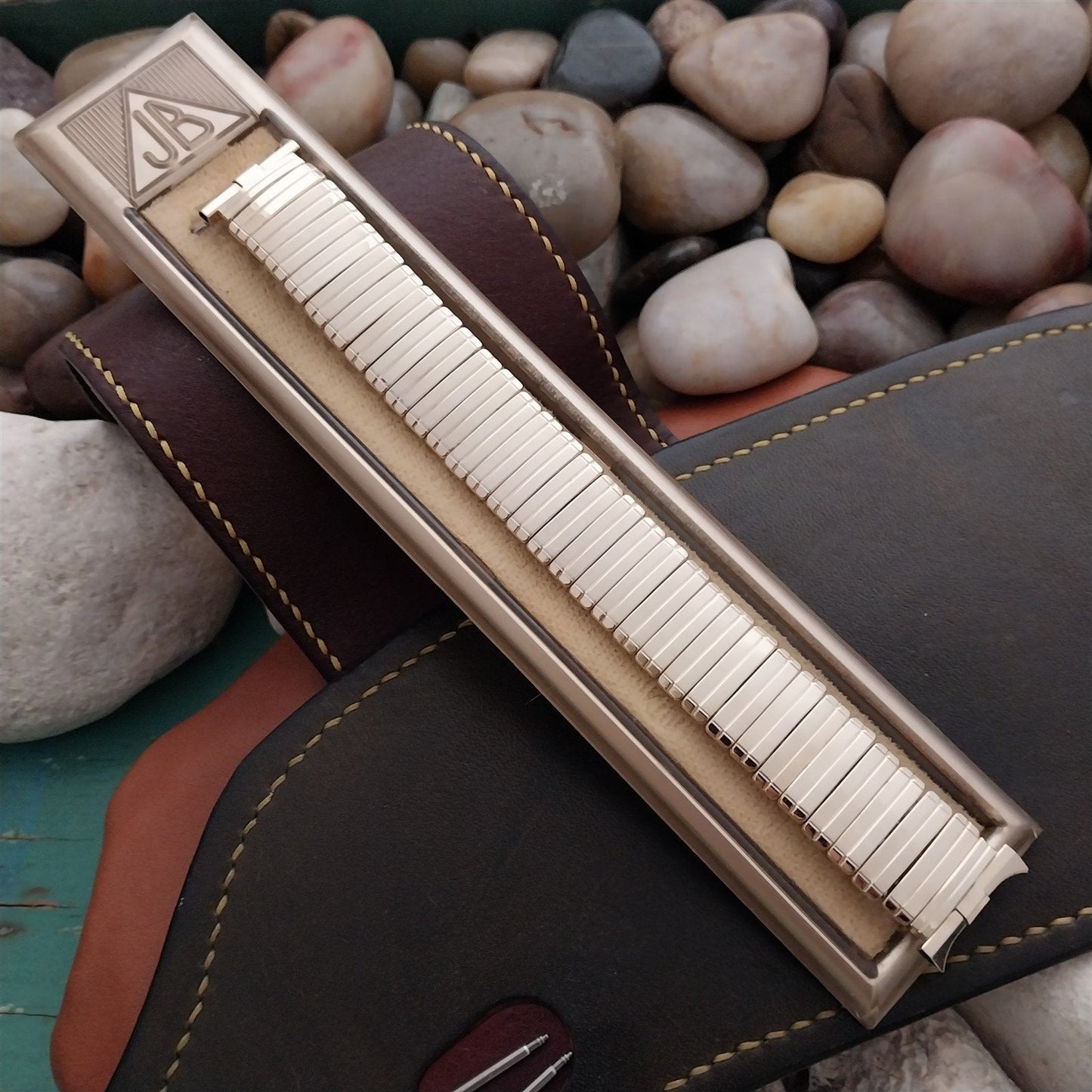 18mm 19mm 10k Gold-Filled JB Champion USA nos Unused 1960s Vintage Watch Band