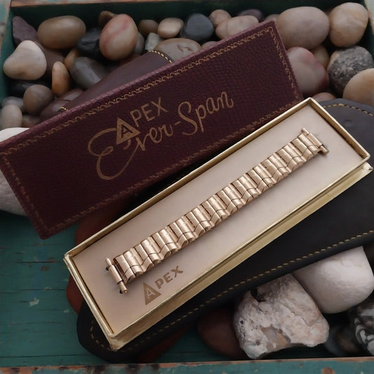 Apex Ever-Span 12kt Gold-Filled 1950s Unused Vintage Watch Band