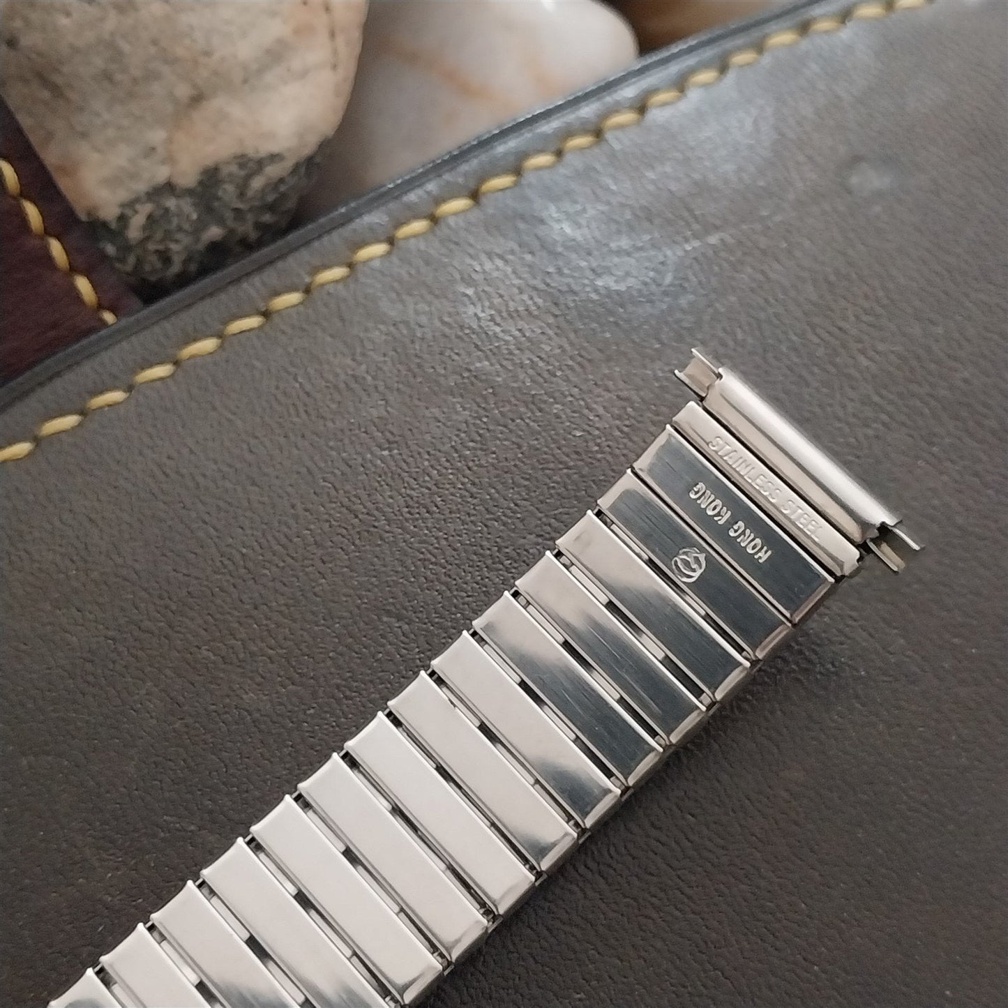 16mm 17mm 18mm 19mm VogueStrap Stainless Steel Expansion Unused Watch Band