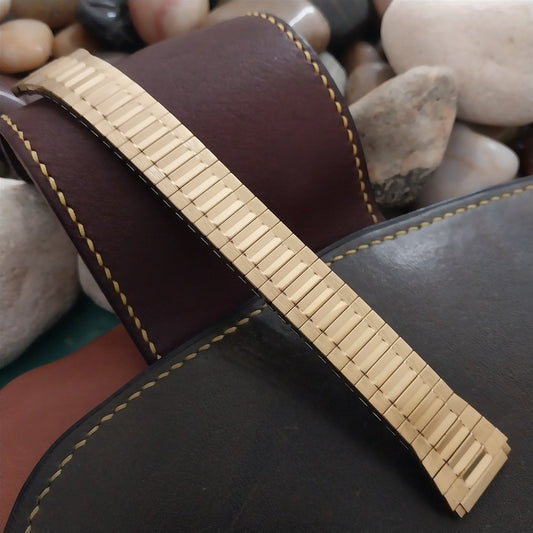 16mm 17mm 18mm 19mm VogueStrap John Weitz Gold-Tone Expansion Watch Band