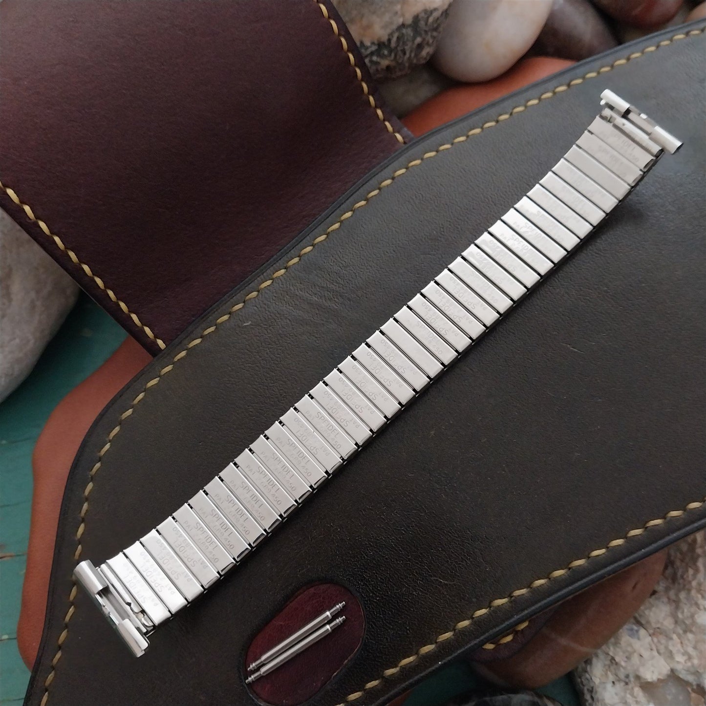 Speidel Pat Pend Twistoflex Fullback Stainless Steel Unused Vintage Watch Band