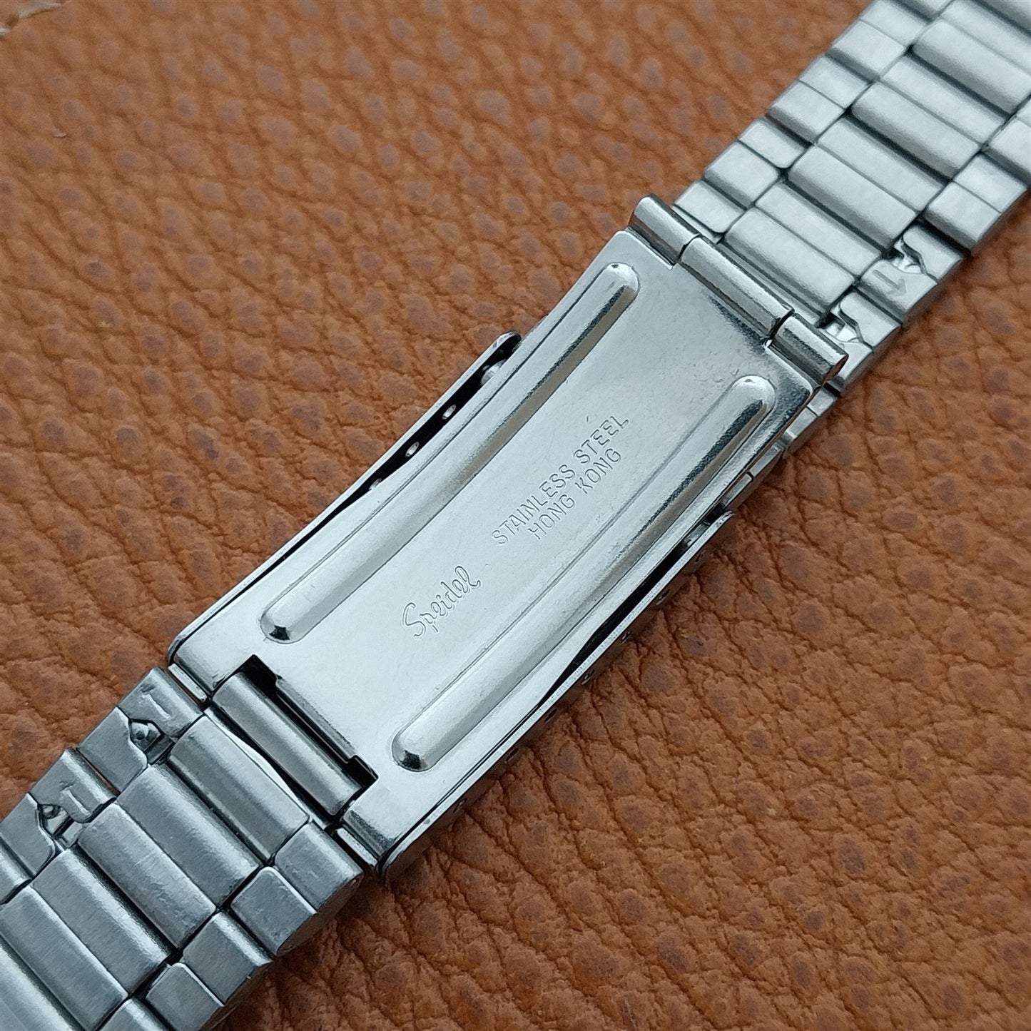 20mm Curved-End Stainless Steel Classic President Speidel Unused Watch Band