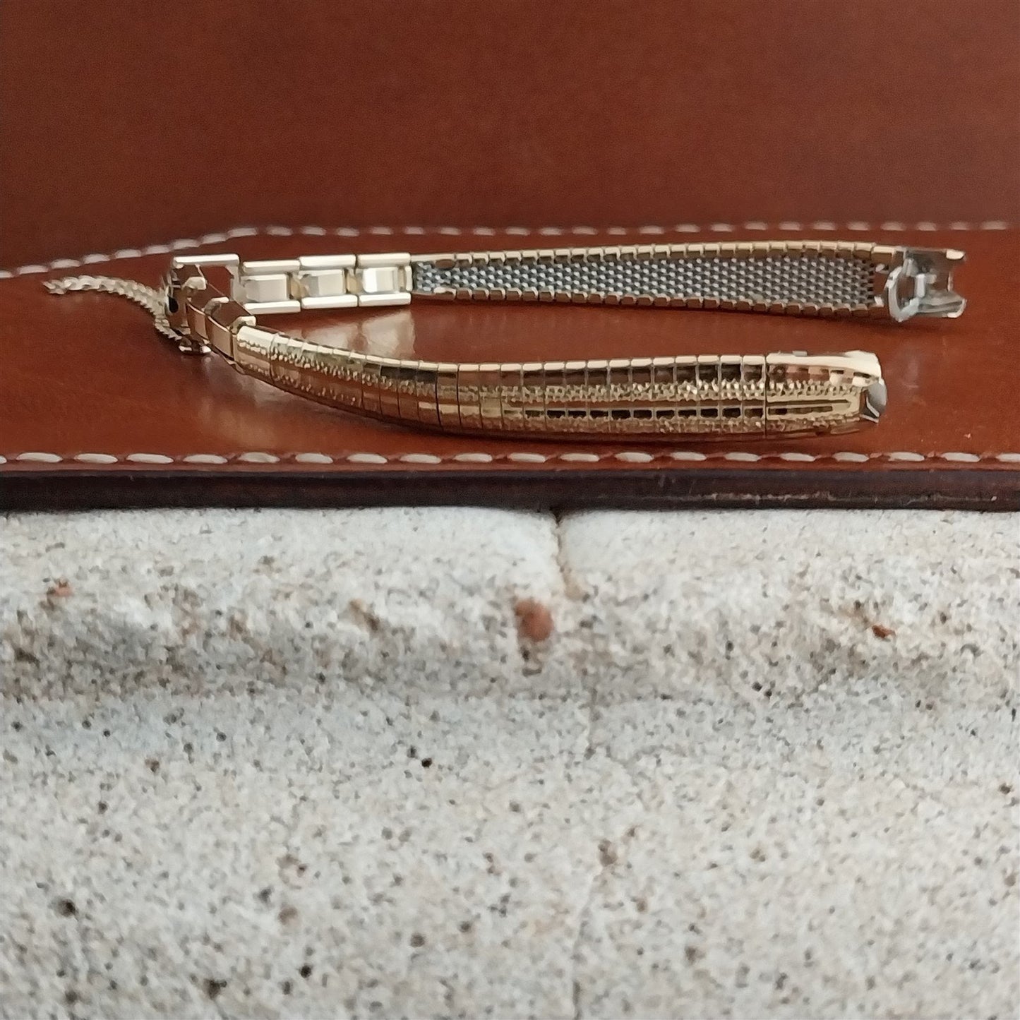 Kreisler 10K Yellow Gold-Filled Ladies MCM Unused 1960s Cocktail Watch Band