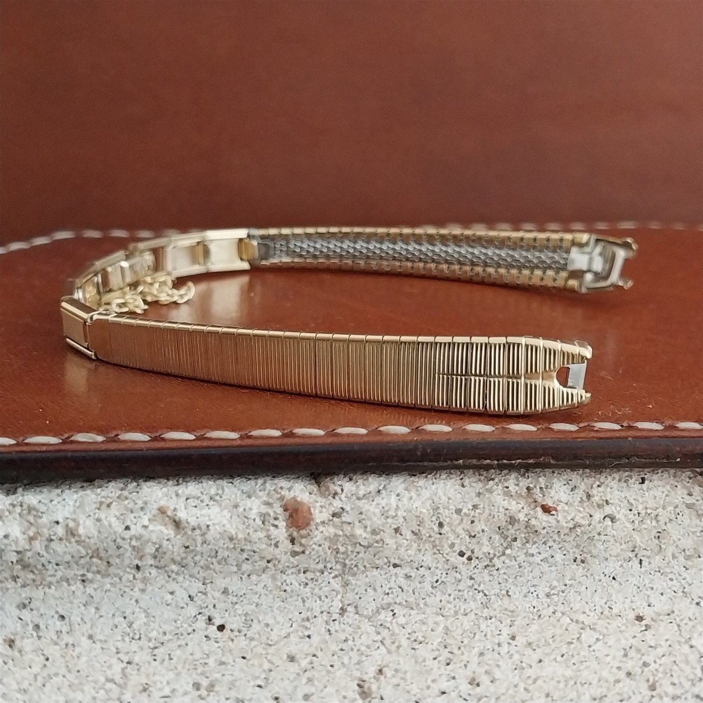 10K Yellow Gold-Filled Ladies JB Champion MCM Unused 1960s Cocktail Watch Band