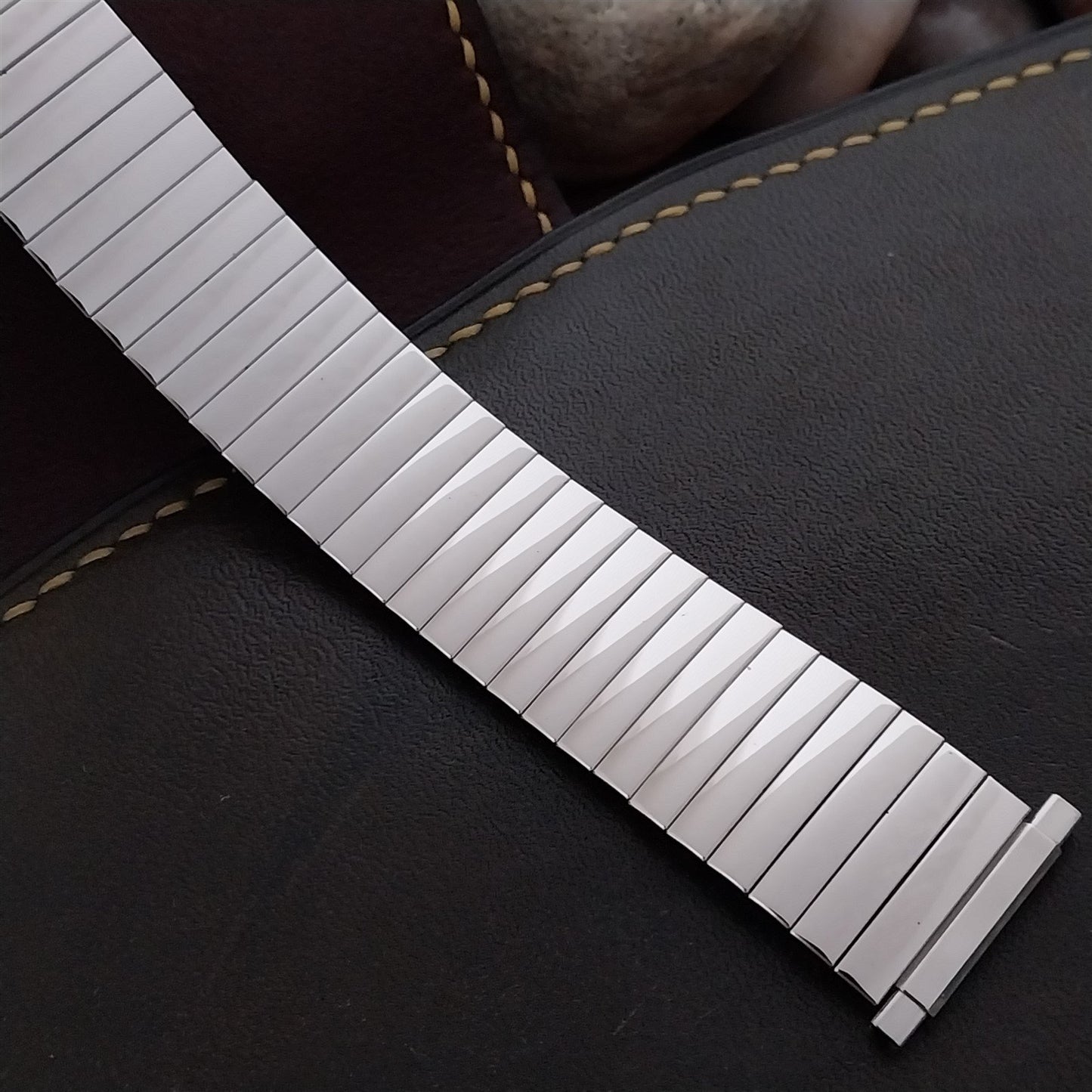 18mm 20mm 22mm Speidel Timeband Stainless Steel Calendar Unused 1990s Watch Band