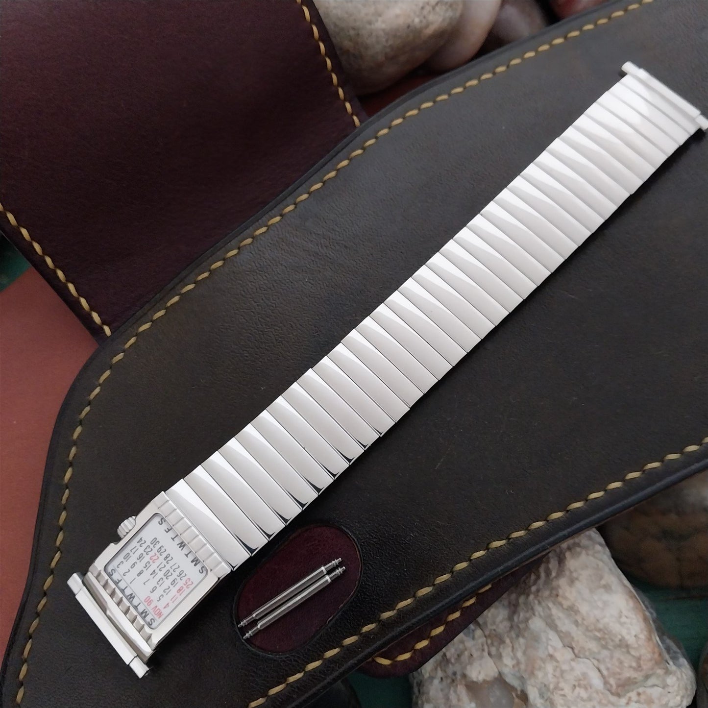 18mm 20mm 22mm Speidel Timeband Stainless Steel Calendar Unused 1990s Watch Band