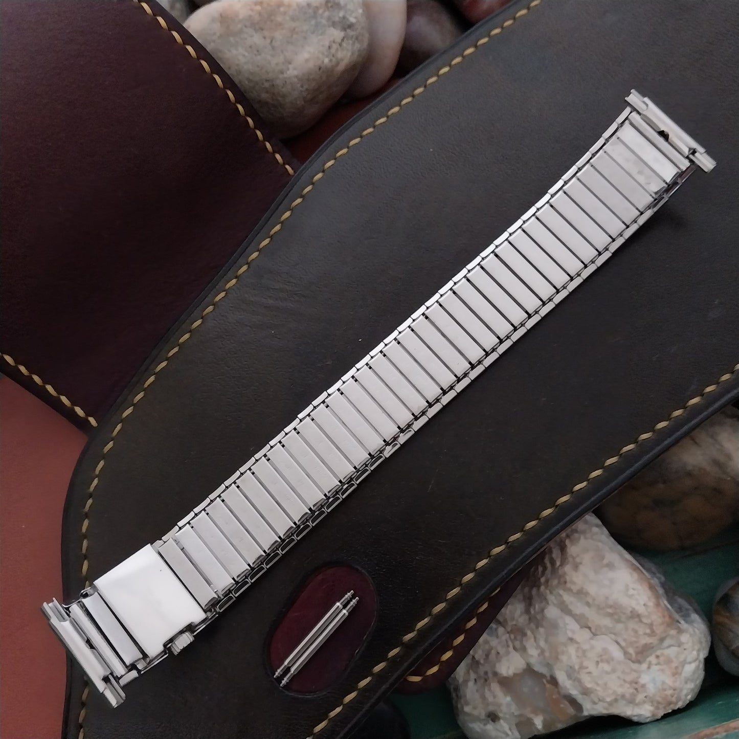 18mm 20mm 22mm Speidel Timeband Stainless Steel Calendar Unused 1990s Watch Band