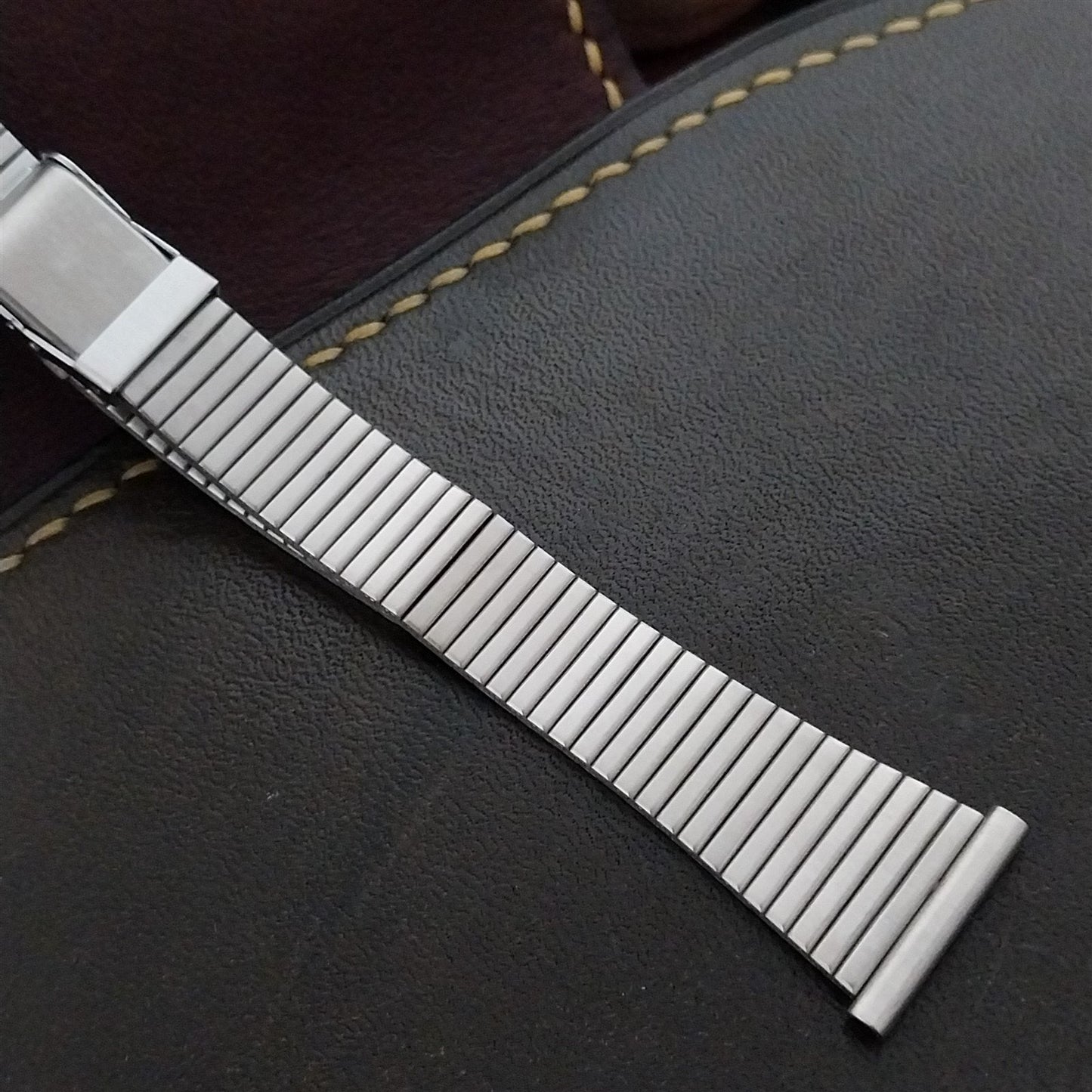 16mm JB Champion Stainless Steel Womens Unused 1970s Watch Band