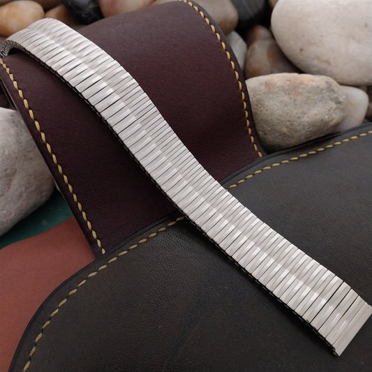 18mm Long Stainless Steel Stretch Expansion Unused Watch Band