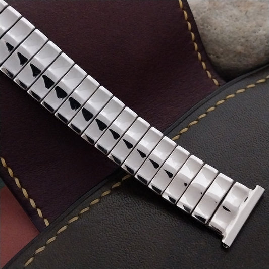 16mm 18mm 19mm Foster Stainless Steel Expansion Short 1950s Unused Watch Band