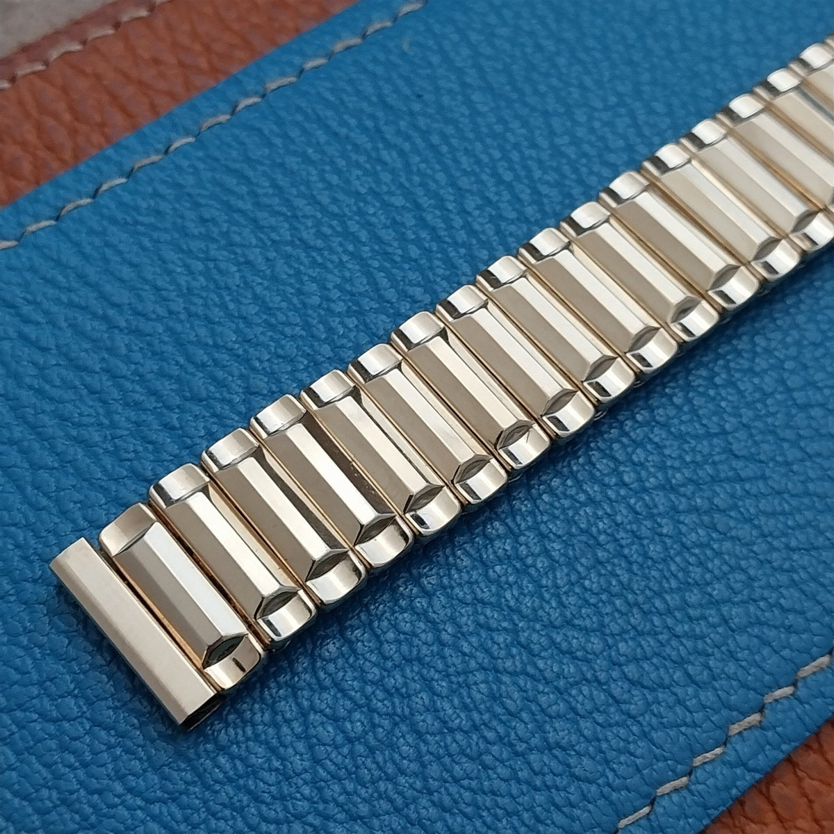 12k Gold Filled 5/8" JB Champion MCM Expansion Unused 1950s Vintage Watch Band