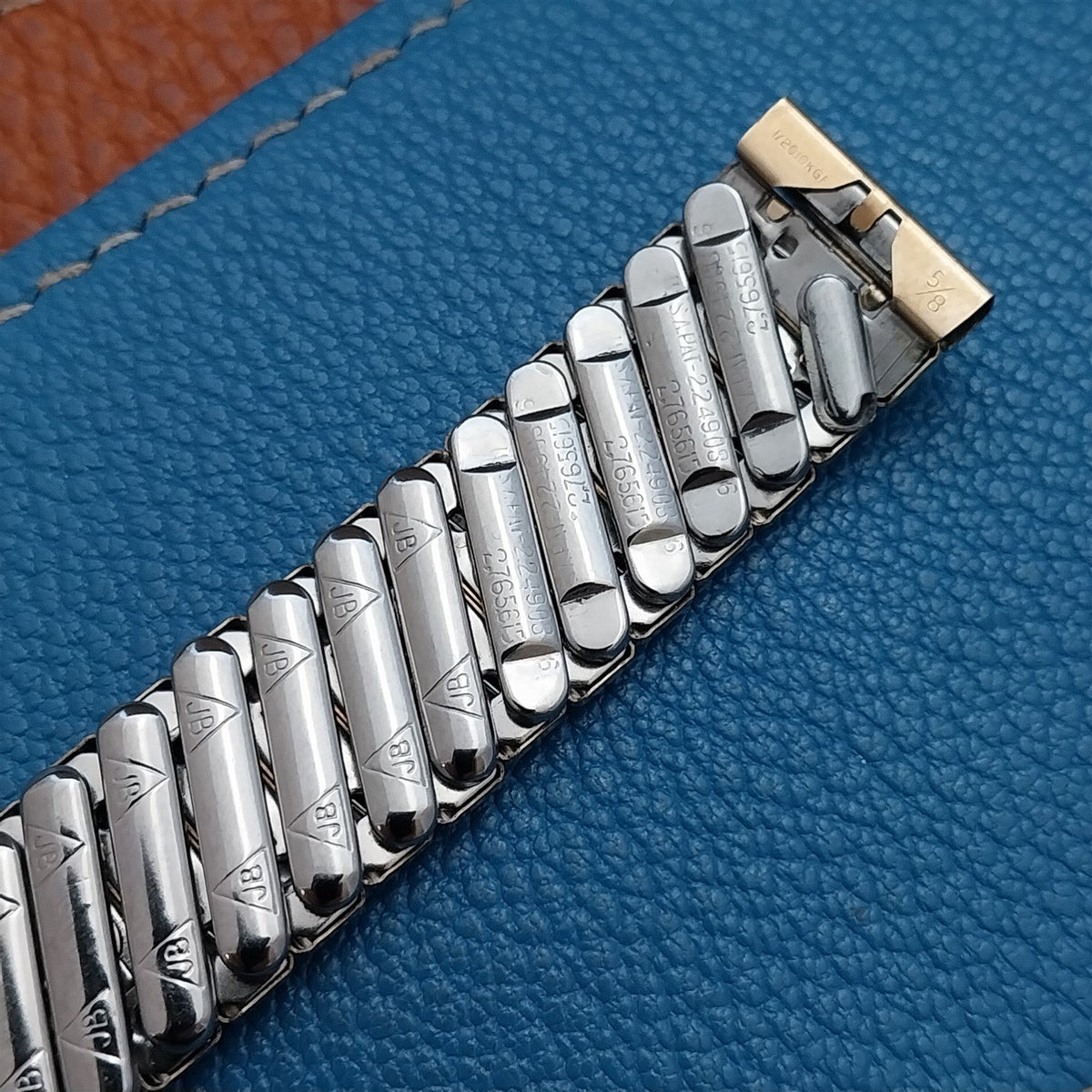 12k Gold Filled 5/8" JB Champion MCM Expansion Unused 1950s Vintage Watch Band