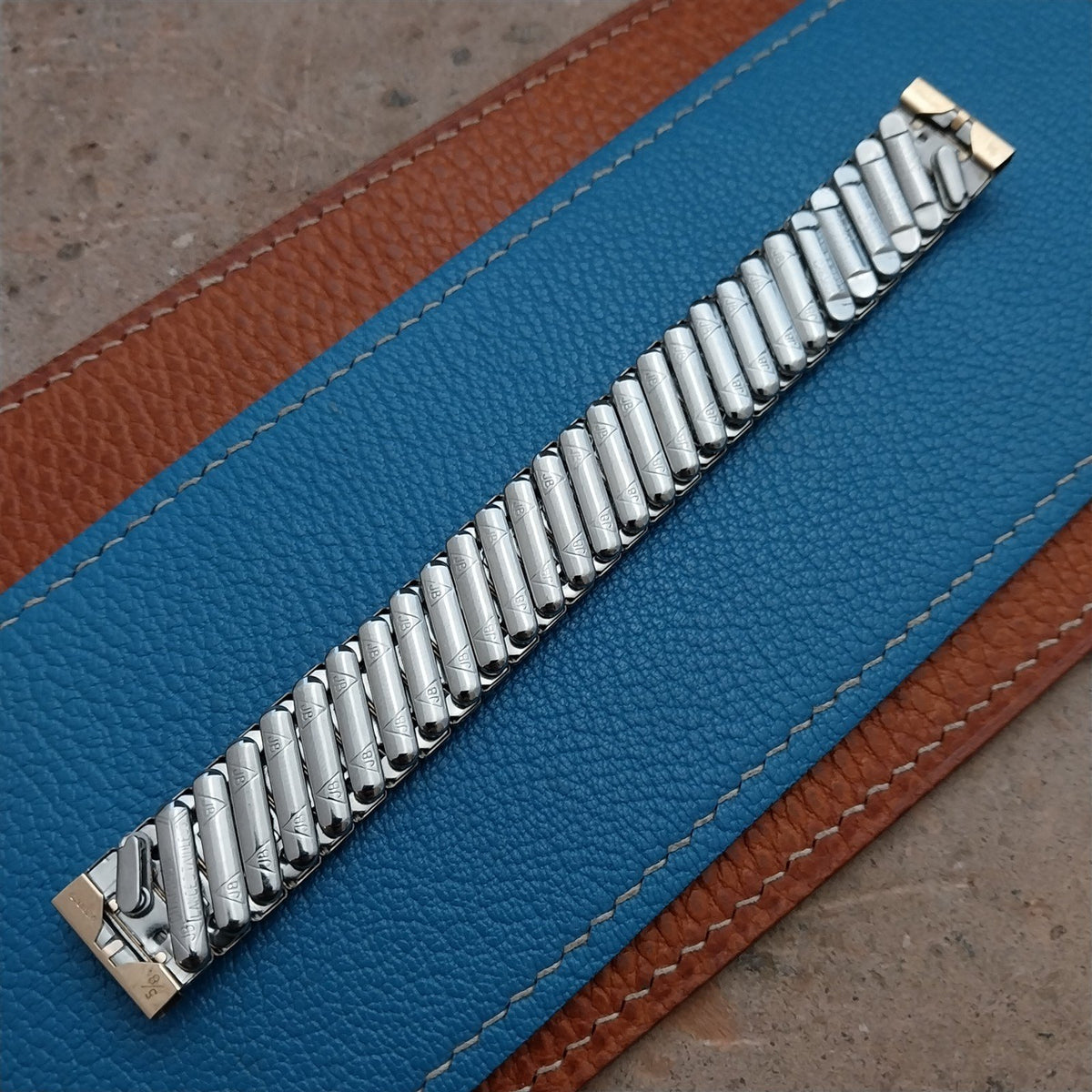 12k Gold Filled 5/8" JB Champion MCM Expansion Unused 1950s Vintage Watch Band