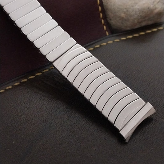 1970s Stainless Steel 18mm Expansion Unused Vintage Watch Band