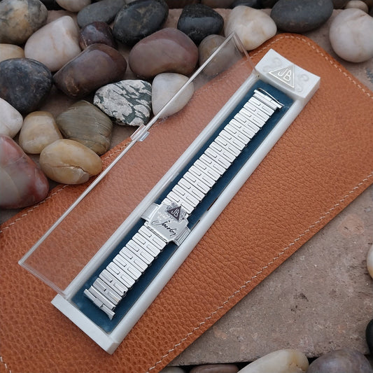 19mm 18mm JB Champion Stainless Steel Expansion MIP Unused 1960s Watch Band